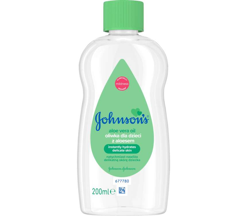 Johnsons Baby Oliwka dla dzieci aloes 200 ml