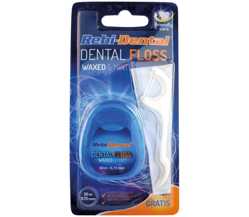 Rebi-Dental Nić dentystyczna 50 m 1 szt