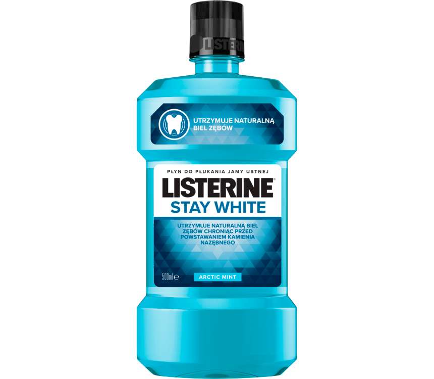 Listerine Płyn do płukania ust Stay White 500 ml