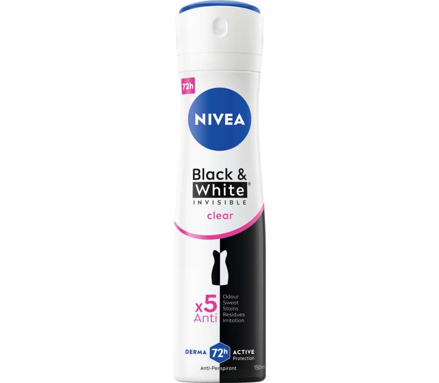 Nivea for Woman Dezodorant spray Invisible Clear 150 ml
