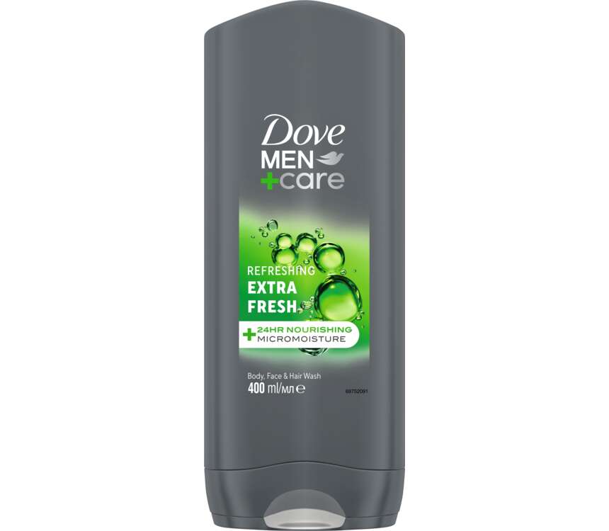 Dove men Żel pod prysznic Extra Fresh 400 ml