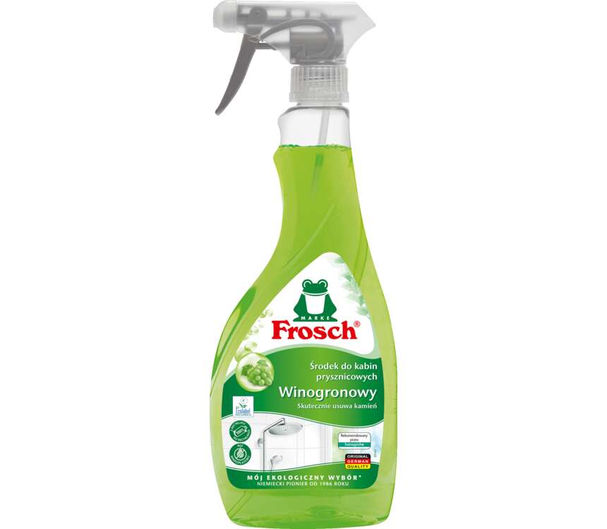 Frosch Płyn do mycia kabin prysznic., winogrono 0,5 L