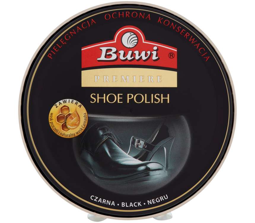 Buwi Pasta do butów czarna 40 ml