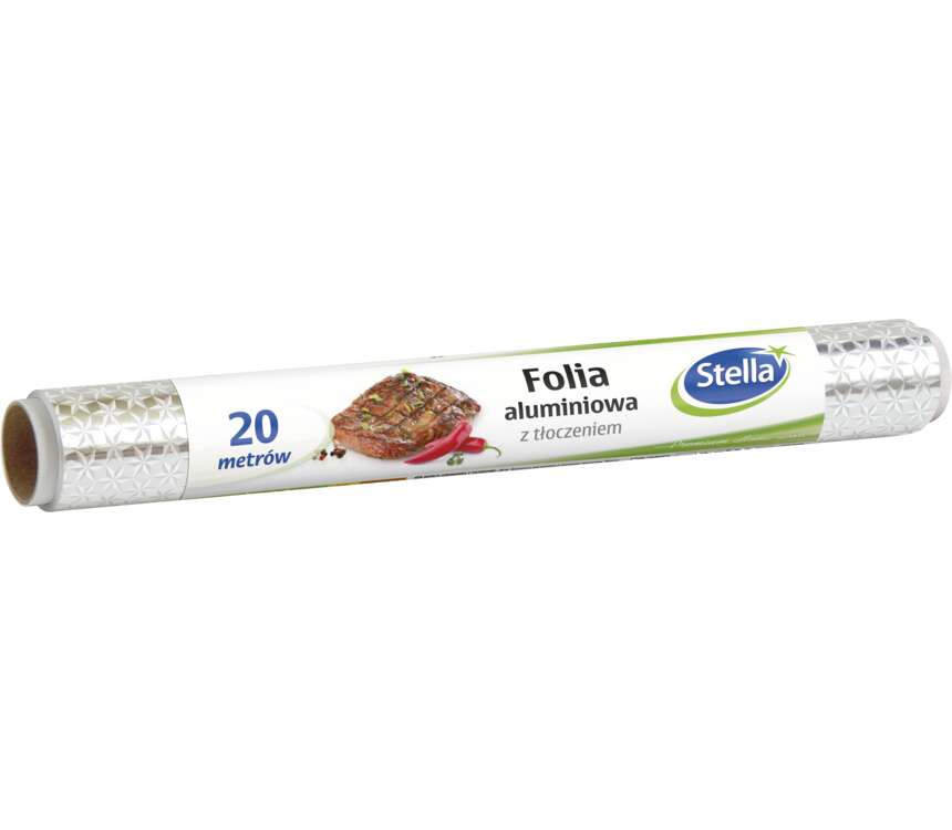 Stella Folia aluminiowa z tłoczeniem 20m 1 szt