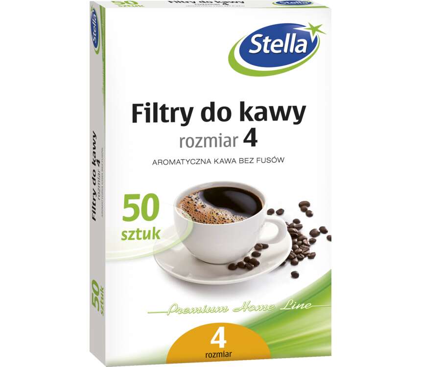 Stella Filtry do kawy nr 4 box 50 szt.