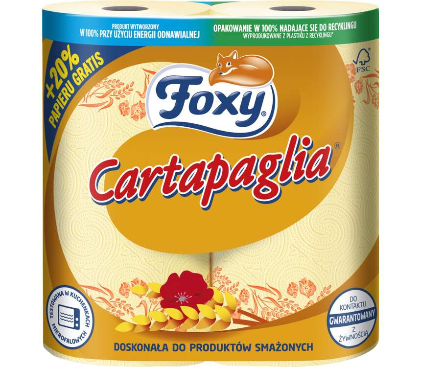 Foxy Cartapaglia Ręcznik kuchenny  2 szt. kaufland.pl