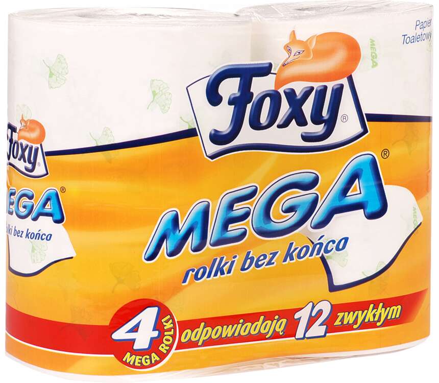 Foxy Mega Papier toaletowy 2 warstwowy 4 szt. kaufland.pl