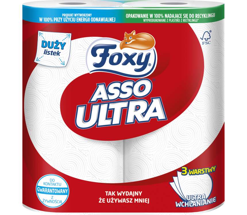Foxy Asso Ultra Ręcznik kuchenny  2 szt.