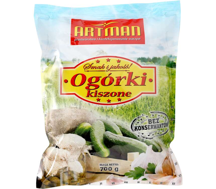 Ogórki kiszone   400 g