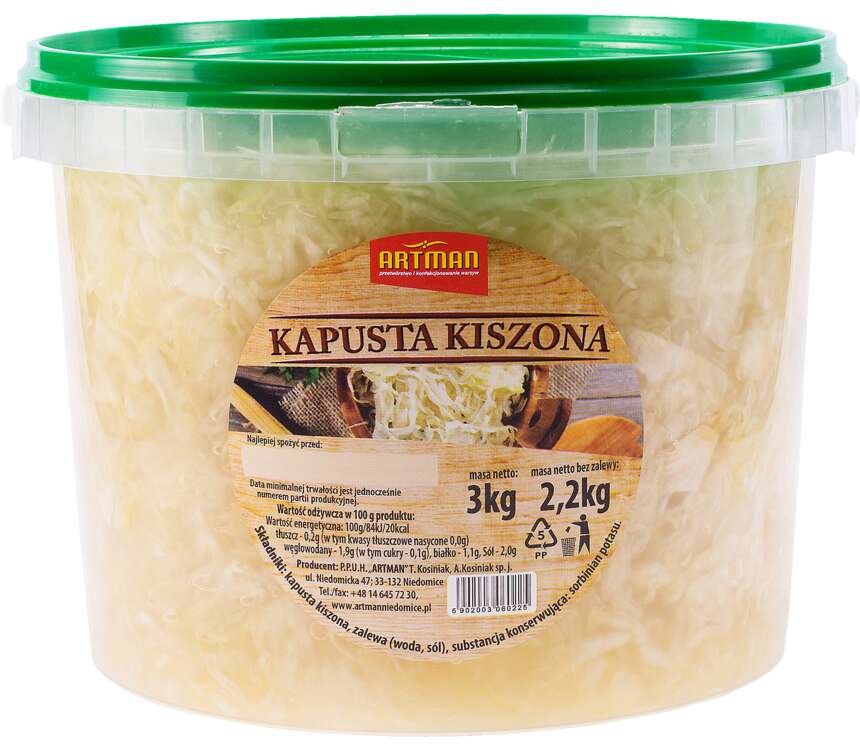 Kapusta kiszona   3 kg