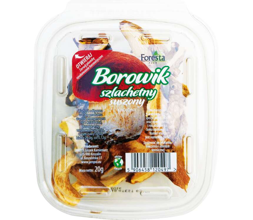 Borowiki szlachetne suszone  20 g