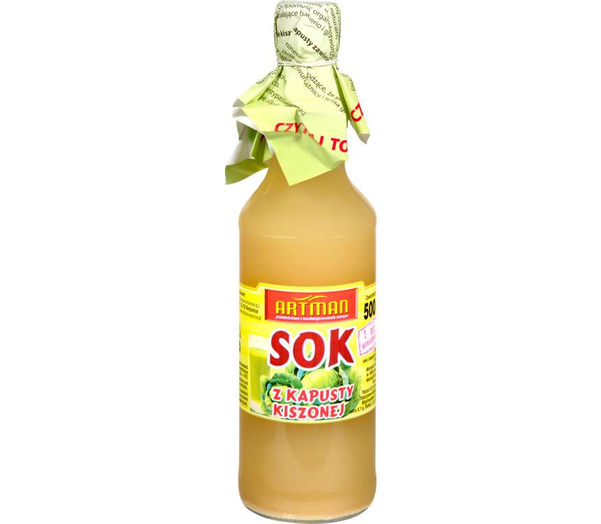 Sok z kapusty kiszon   500 ml