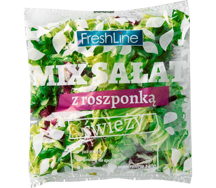 Freshline mix sałat z rzymską i roszponką 120 g
