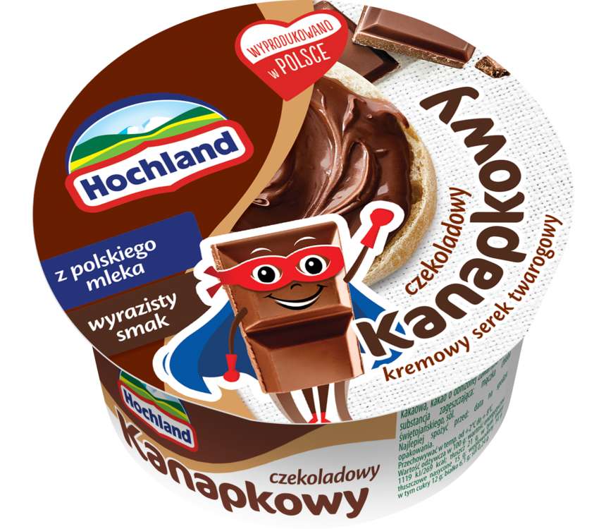 Hochland Serek kanapkowy czekoladowy 130 g