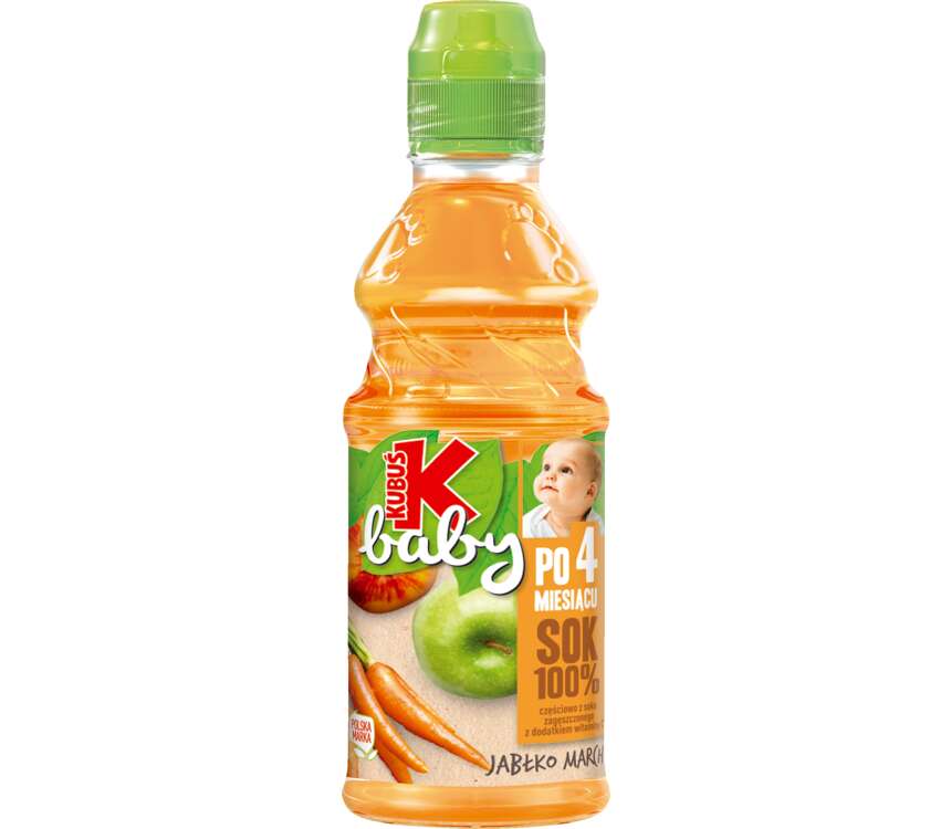 Kubuś Baby sok jabłkowo- marchewkowy 300 ml kaufland.pl