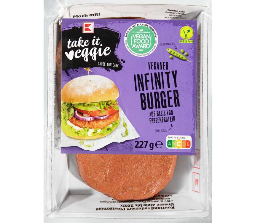 K-TakeItVeggie BURGER WEGAŃSKI  227G