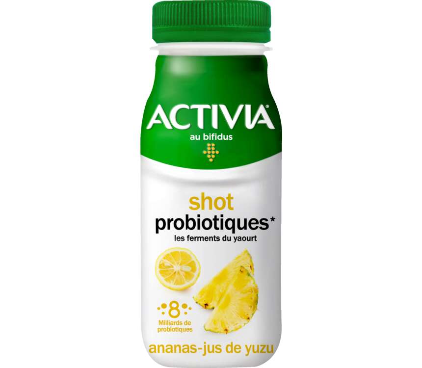 Activia Shot probiotyczny jogurt ananas-yuzu 80 g