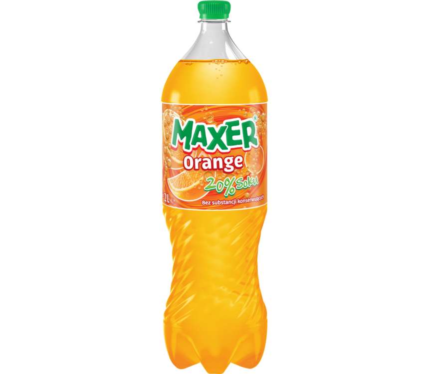 Maxer Napój gazowany pomarańcza 2 L