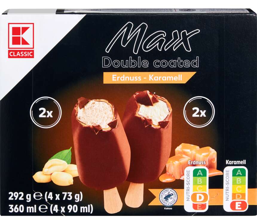K-Classic Maxx Double Caramel/Peanut 4x90 ml