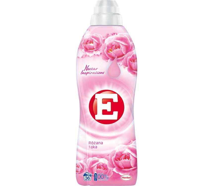 E Płyn do płukania różana łąka 900 ml