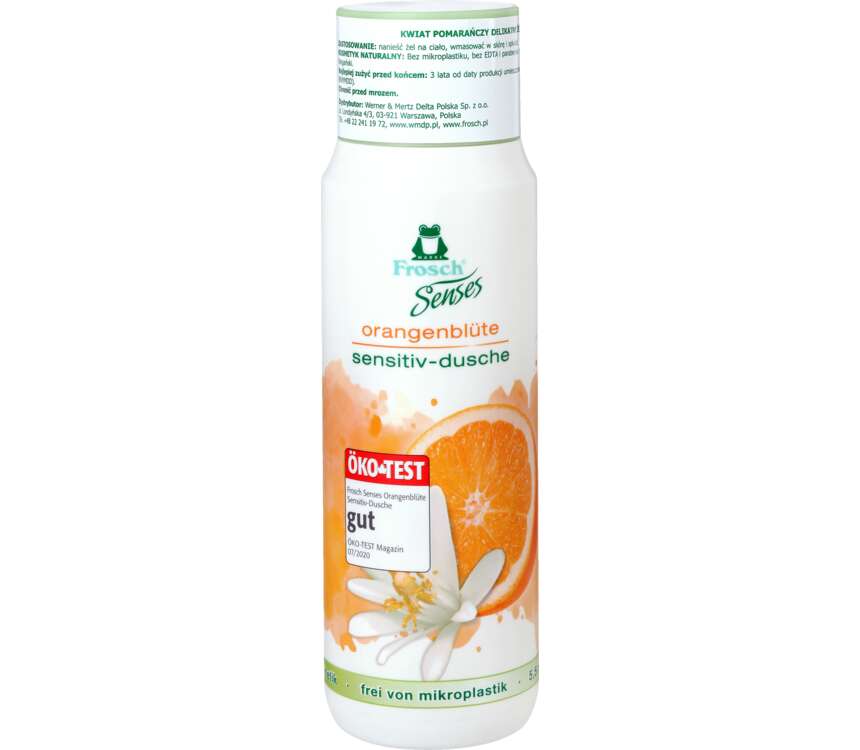Frosch Senses Żel pod prysznic pomarańczowy 300 ml