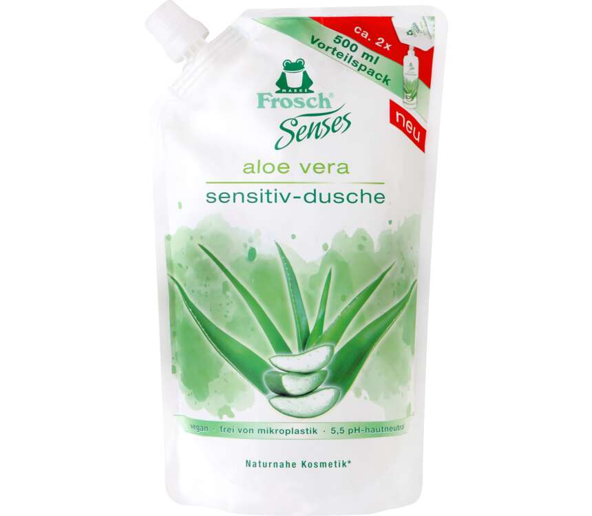Frosch Senses Żel pod prysznic aloesowy 500 ml