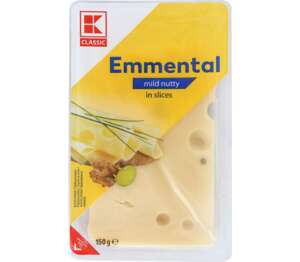 K-Classic Emmental
Tvrdý zrejúci syr