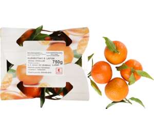 Mandarínky s lístkom 