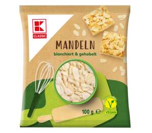 K-Classic Mandle blanšírované K-Classic Mandle blanšírované