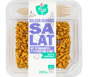 K-To Go Bulgur šalát a hummus natur
