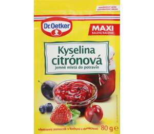 DR. OETKER Kyselina citrónová