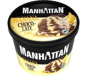 Manhattan Mrazený krém banán-čokoláda