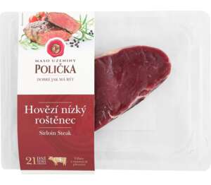 Steak z nízkej roštenky
Roastbeef steak
