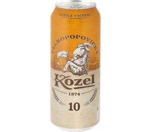 Veľkopopovický Kozel Svetlé pivo 10 % Veľkopopovický Kozel Svetlé pivo 10 %