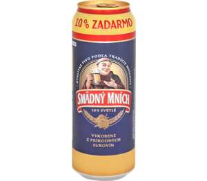 Smädný Mních Svetlé pivo 10 %