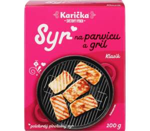 Karička Syr na panvicu
alebo gril