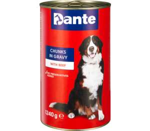 Dante Konzerva pre psy