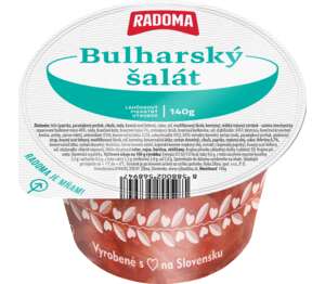 RADOMA Bulharský šalát
lahôdkový
