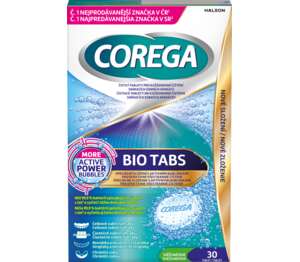 Corega Tabs Bio Formula
tab.na protézy Corega Tabs Bio Formula
tab.na protézy