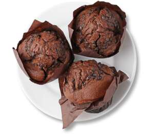 Muffin s čokoládou 