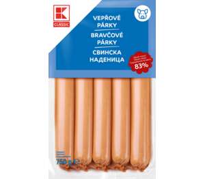 K-Classic Bravčové párky