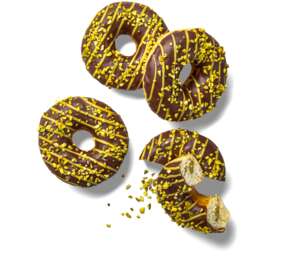 Dubai donut s pistáciovou náp.
77 g