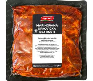 Bravčová krkovička v marináde, príchuť BBQ
plátky