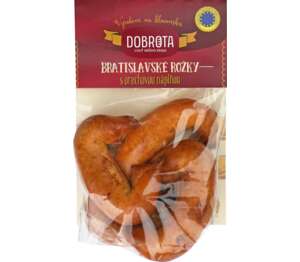 Bratislavské rožky s orechovou náplňou
