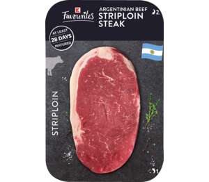 K - favourite Argentínska nízka roštenka
Striploin steak