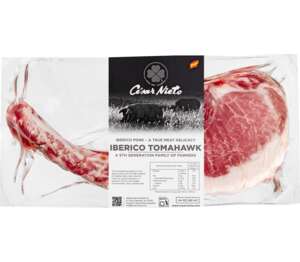 Bravčový steak Iberico Tomahawk
s kosťou