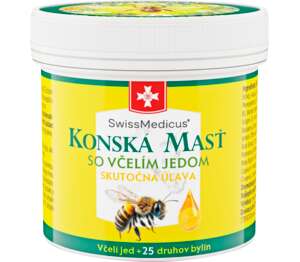 Konská masť so včelím jedom Konská masť so včelím jedom