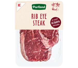 K-Purland Rib Eye steak
Steak z vysokej roštenky