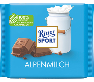 RITTER SPORT Schokolade Bunte Vielfalt
