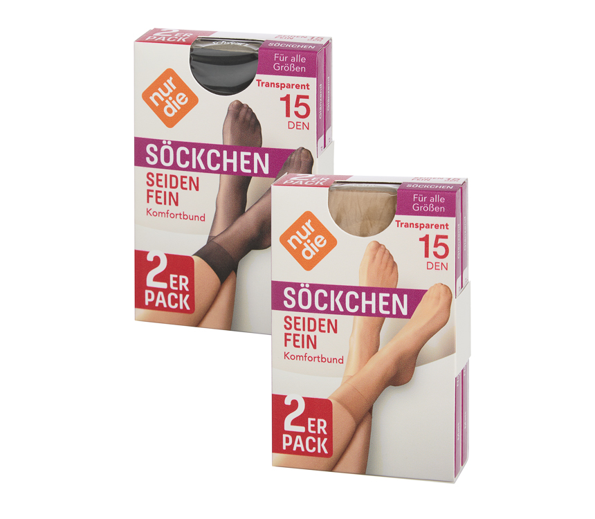 NUR DIE Söckchen »Seidenfein«